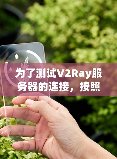 为了测试V2Ray服务器的连接,按照以下步骤进行操作 为了测试V2Ray服务器的连接,按照以下步骤进行操作