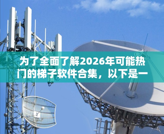 为了全面了解2026年可能热门的梯子软件合集,以下是一个逐步的分析和建议 为了全面了解2026年可能热门的梯子软件合集,以下是一个逐步的分析和建议