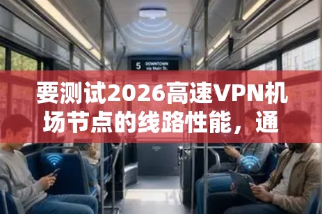 要测试2026高速VPN机场节点的线路性能，通常需要从以下几个方面进行测试