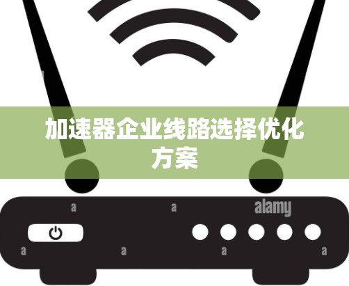 加速器企业线路选择优化方案