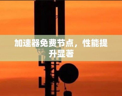 加速器免费节点，性能提升显著